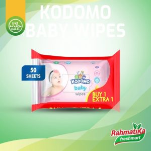 Kodomo Baby Wipes 50'S (Pink)