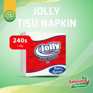 Jolly Kuliner Tisu Napkin 240 Sheets 1 Ply