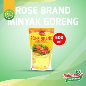 Rose Brand Minyak Goreng Sawit 500 ml (Pouch)