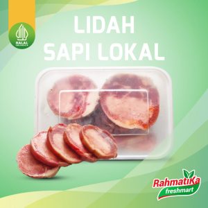 Lidah Sapi Lokal 500 gram