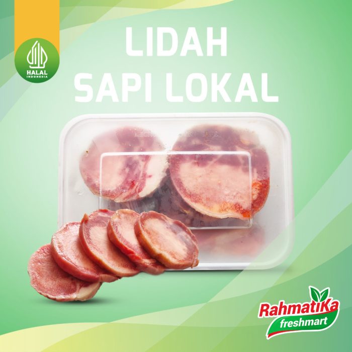 Lidah Sapi Lokal 500 gram