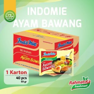 Indomie Rasa Ayam Bawang 1 Dus/Karton (Isi 40 Pcs)