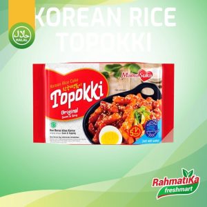 MamaSuka Topokki Korean Rice Cake Original 134 gr