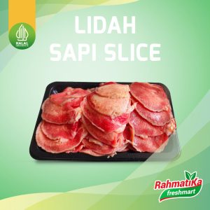 Lidah Sapi Slice / Beef Tongue 250 gram