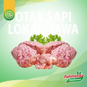 Otak Sapi Lokal 1 Pcs