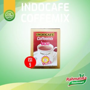 Indocafe Coffeemix 3 in 1 / Kopi Indocafe 20 gram (Isi 5 Sachet)