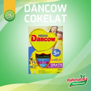 Dancow 5+ Cokelat Nutritods / Susu Dancow 5+ Rasa Cokelat 800 gr