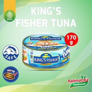 KING'S FISHER Tuna Larutan Garam / Chunk In Brine 170 gr