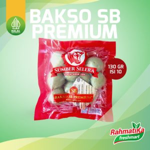 Bakso SB Premium Isi 10 / Bakso Sumber Selera 130 gr (Frozen Food)