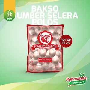 Bakso Sumber Selera Polos 325gr Isi 25