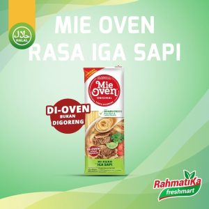 Mie Oven Mayora Mi Instan Iga Sapi Kuah 78 gram