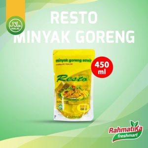 Resto Minyak Goreng Sawit 450 ml (Pouch)