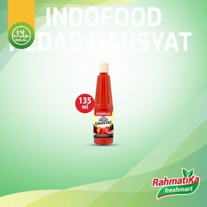 Indofood Sambal Pedas Dahsyat 135 ml (Btl)