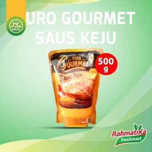 Euro Gourmet Cheese Sauce / Saus Keju 500g (Pouch)