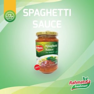 Del Monte Spaghetti Sauce / Saus Spageti Botol 330 gram