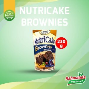 NutriCake Brownies Rasa Cokelat Kukus/Panggang 230 gr