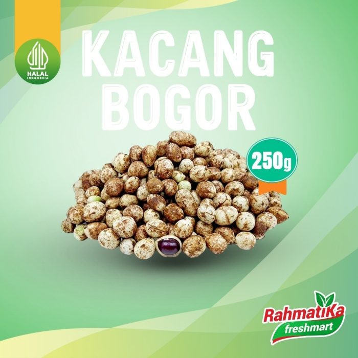 Kacang Bogor Mentah 250 gram