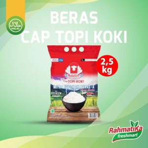 Beras Cap Topi Koki Mitra 2.5 Kg