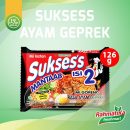 SUKSESS Mi Instan Goreng isi 2 Rasa Ayam Geprek 126 gram