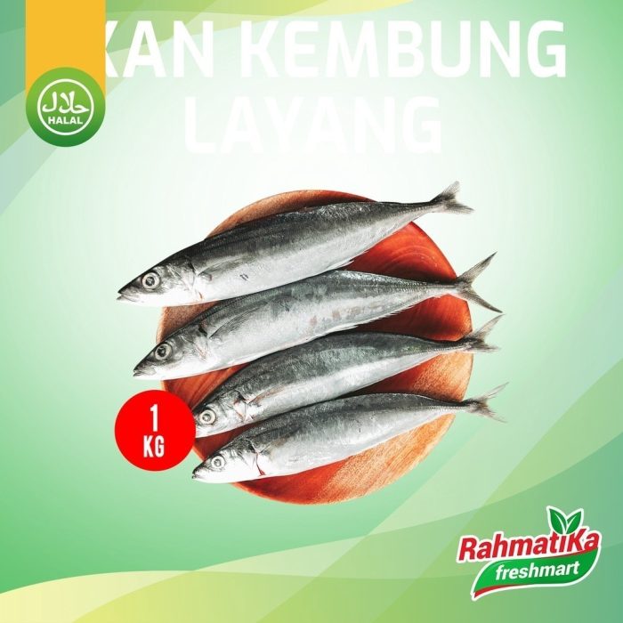 Ikan Kembung Layang Segar 1 Kg