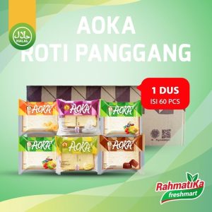 AOKA Roti Panggang 1 Dus/Karton