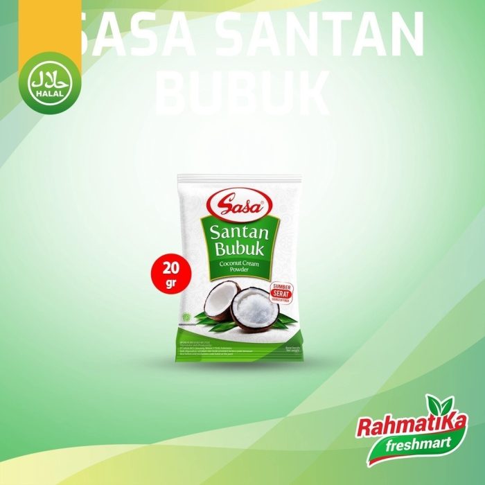 Sasa Santan Bubuk 20 gram (Bumbu)