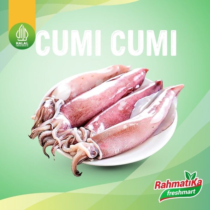 Cumi Segar / Ikan Cumi Fresh 1 Kg