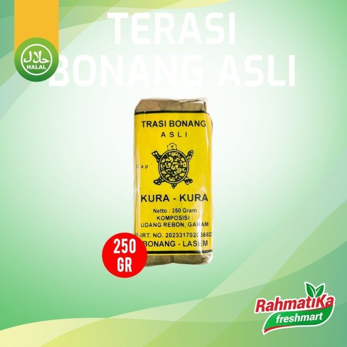 Trasi Bonang Asli Cap Kura-Kura 250 gram