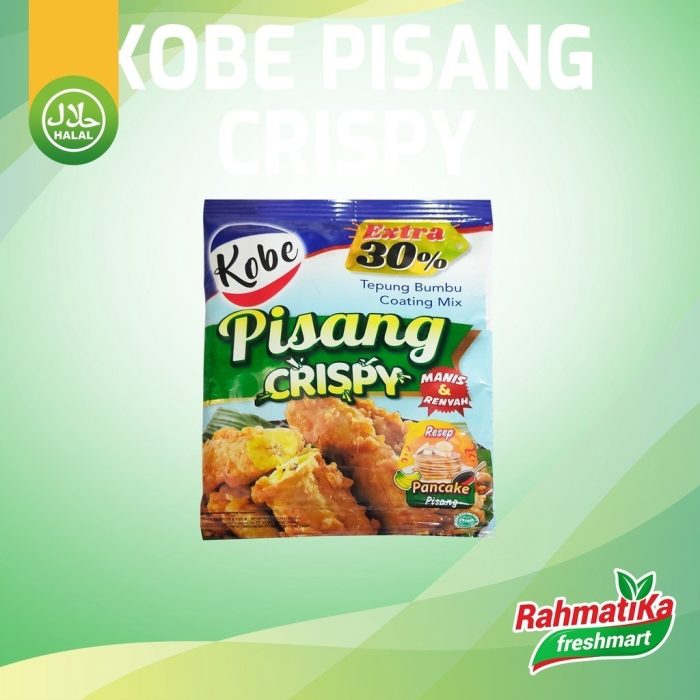 Kobe Tepung Bumbu Pisang Crispy 75 gram (Bumbu Dapur)