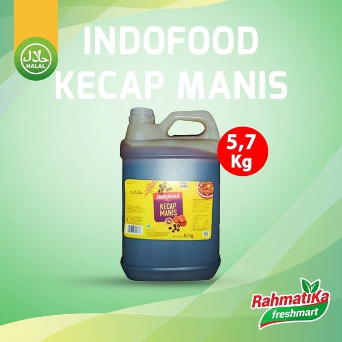 Indofood Kecap Manis 5,7 Kg (Jerigen)