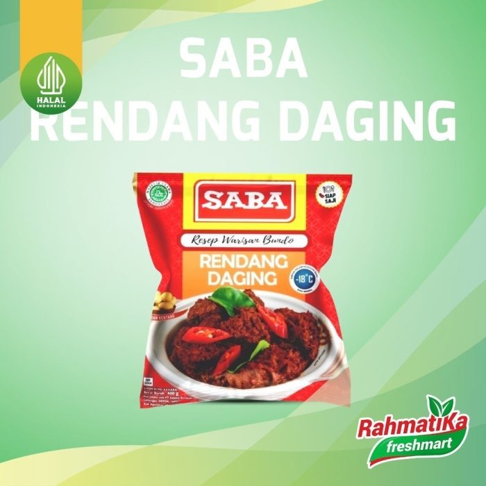 SABA Rendang Daging Sapi Instan 350 gr