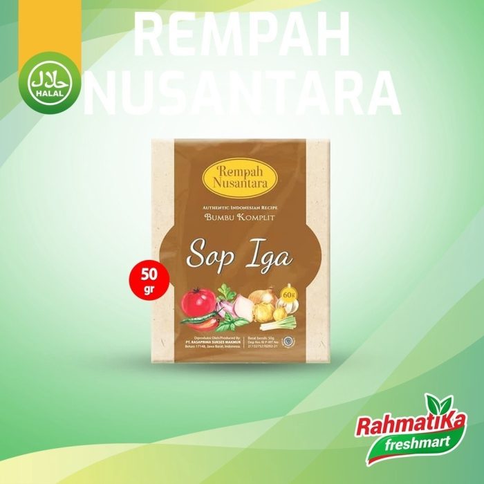 Rempah Nusantara Sop Iga 50 gram (Bumbu)