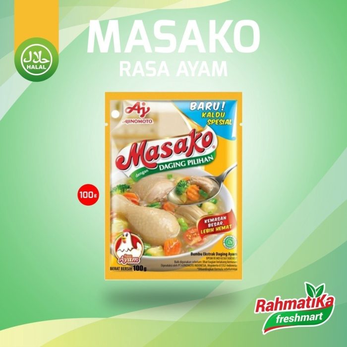 Masako Ayam 100 gram / Bumbu Kaldu Rasa Ayam (Bumbu Dapur)