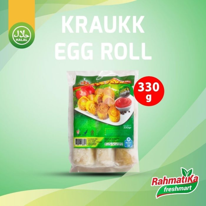 KRAUKK Chicken Egg Roll 330 gram