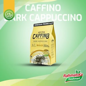 Caffino 4in1 Kopi Dark Cappuccino Bold (6+3 x 25g)