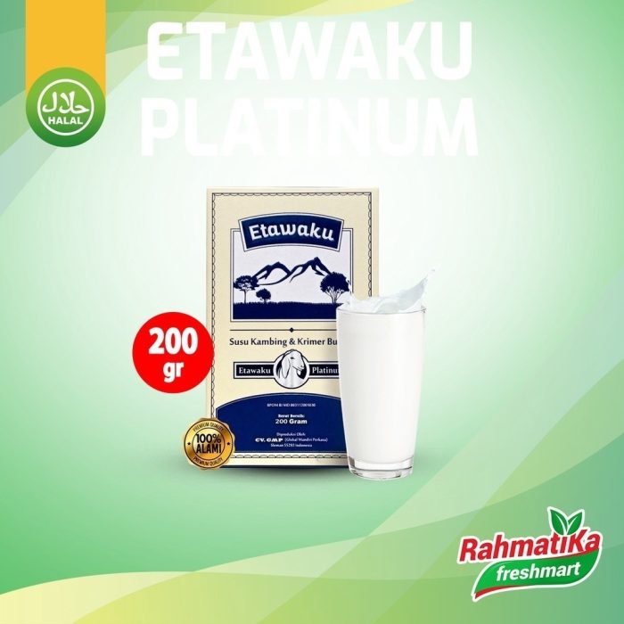 Etawaku Platinum Susu Kambing 200 gram