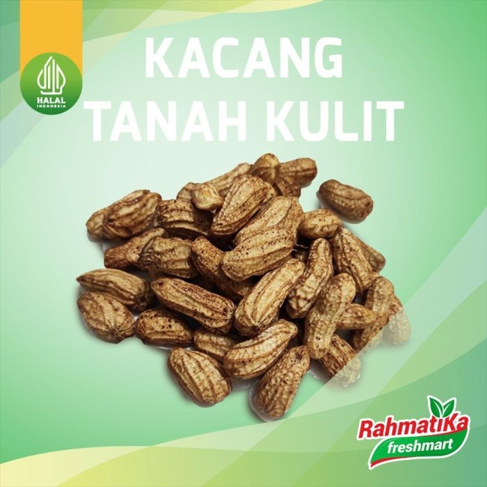 Kacang Tanah Kulit Mentah 250 gr