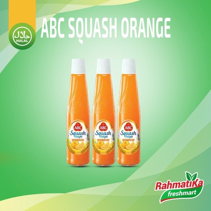 Sirup ABC Squash Delight Rasa Jeruk Florida / Syrup Rasa Jeruk 460 ml