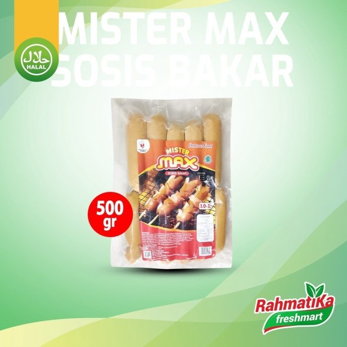 Mister Max Sosis Bakar 500 gram Isi 10