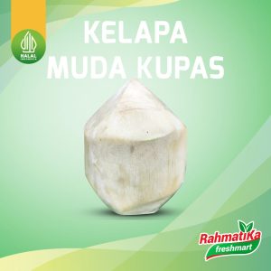 Kelapa Muda Kupas 1 Buah