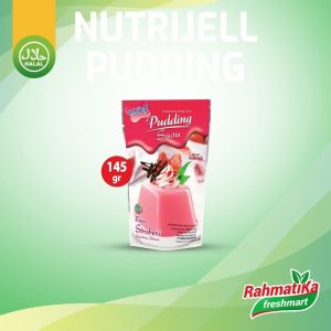 Nutrijell Pudding Lapis Rasa Stroberi 145 gram