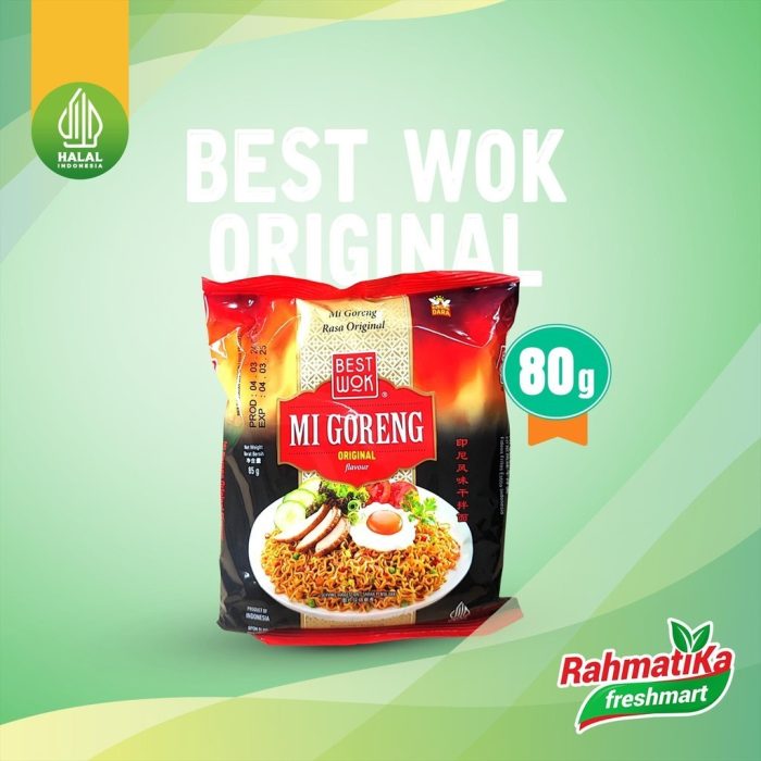 Best Wok Mi Goreng Original / Mie Goreng 80 gram