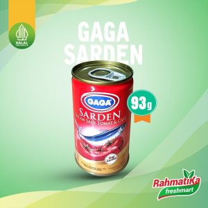 Gaga Sarden Saus Tomat & Cabe  93 gram