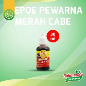 Koepoe Koepoe Pewarna Makanan Merah Cabe / Food Colouring Red Chilli 30 ml