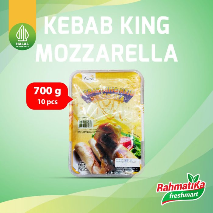 KEBAB KING Keju Mozzarella Isi 10 Pcs 700 gr