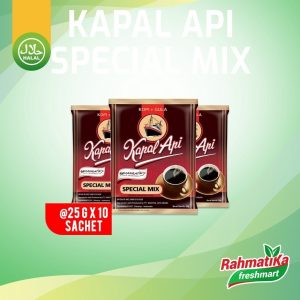 Kapal Api Kopi Special Mix 25 gram (Isi 10 Sachet)