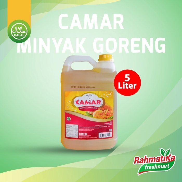 Camar Minyak Goreng Sawit 5 Liter (Jerigen)