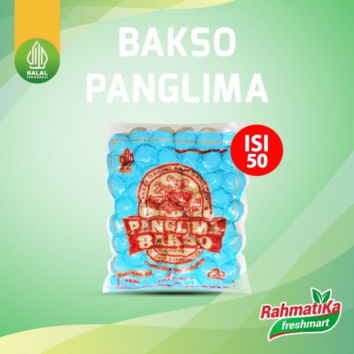 Bakso Panglima Daging Sapi dan Ayam Isi 50