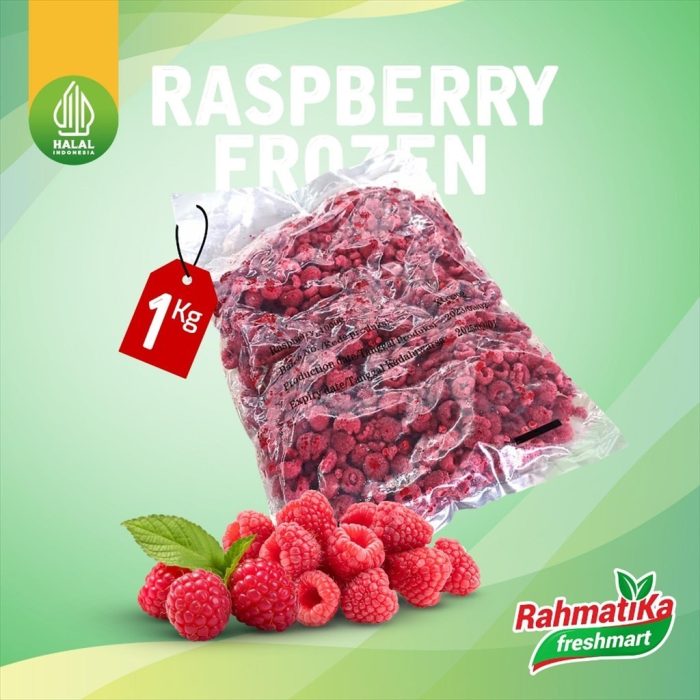 Buah Raspberry / Rasberry Frozen 1 Kg