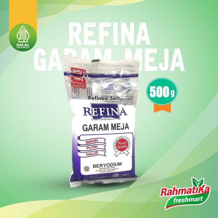 Garam Meja Refina 500 gram